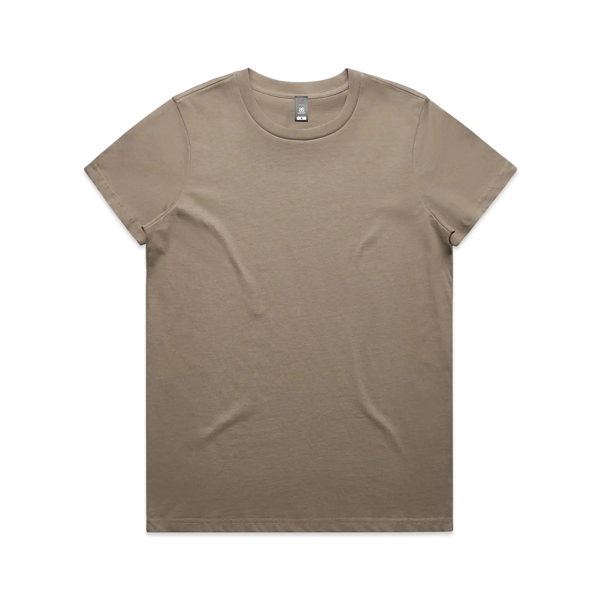 As Colour Women's maple tee 4001 Casual Wear As Colour MUSHROOM XSM